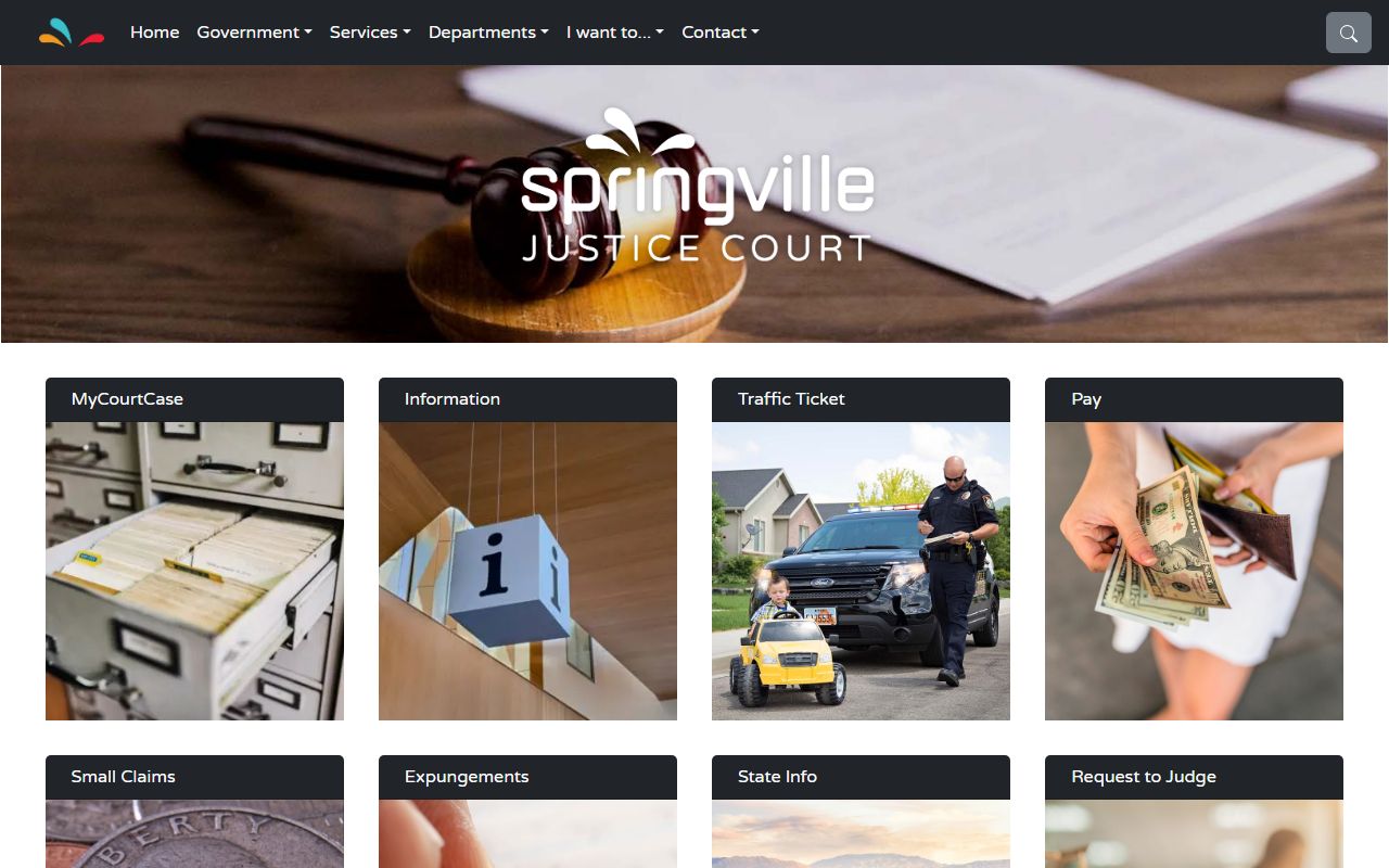 Springville family court records